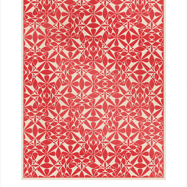 "Tangly"
By Rudy Vanderlans and Zuzana Licko
22 x 30″
Two Spot Colors – Edition of 15
Printed on Rives BFK 250gsm. Heavy Weight 100% Cotton Paper with a Deckle Edge
Signed & numbered by Rudy Vanderlans and Zuzana Licko.
Blind embossed with the Cranbrook Chop.
Hand-pulled Serigraph printed at Cranbrook Academy of Art.
Released October 10, 2018.
