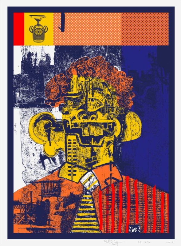 "A Grotesque Portrait" for August, 2022 by Elliott Earls
